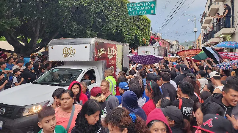 No se registraron incidentes durante la peregrinación. 